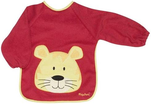 3 Playshoes Lätzchen Playshoes 507461 - Ärmel-Lätzchen rot, grün, orange