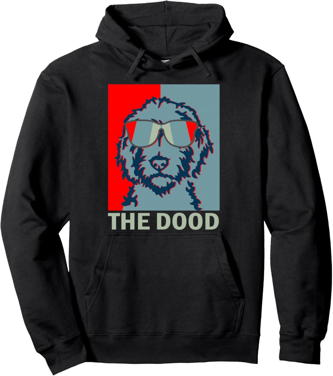 Funny The Dood Goldendoodle - Doodle Mom & Dood Dad Gift Pullover Hoodie