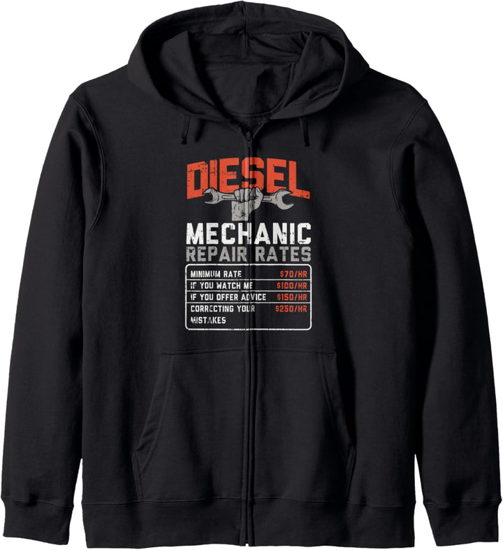 Diesel mechanic, Auto mechanic gifts, Diesel truck Kapuzenjacke