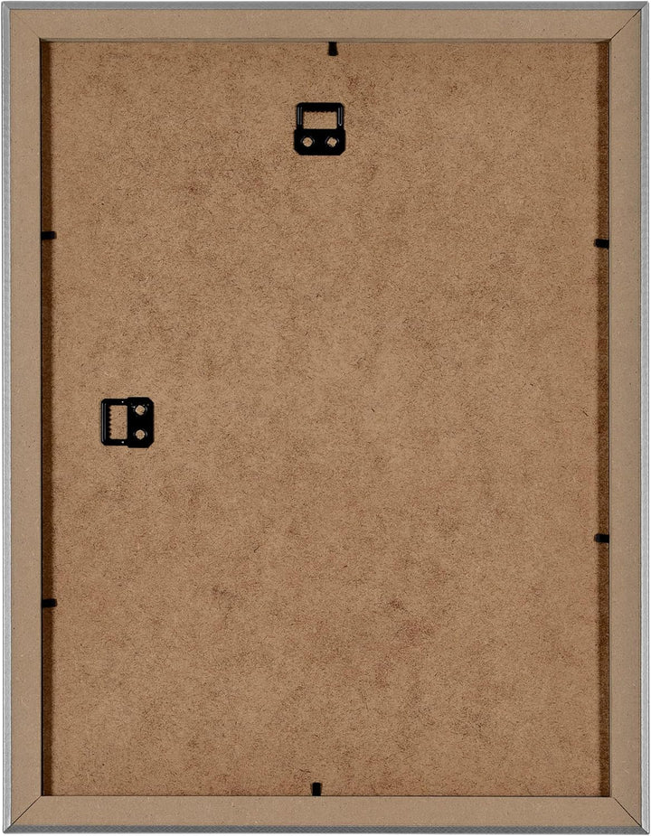 yd. Your Decoration - Bilderrahmen 75x100 cm - Silberglanz - Bilderrahmen aus MDF mit Acrylglas - An