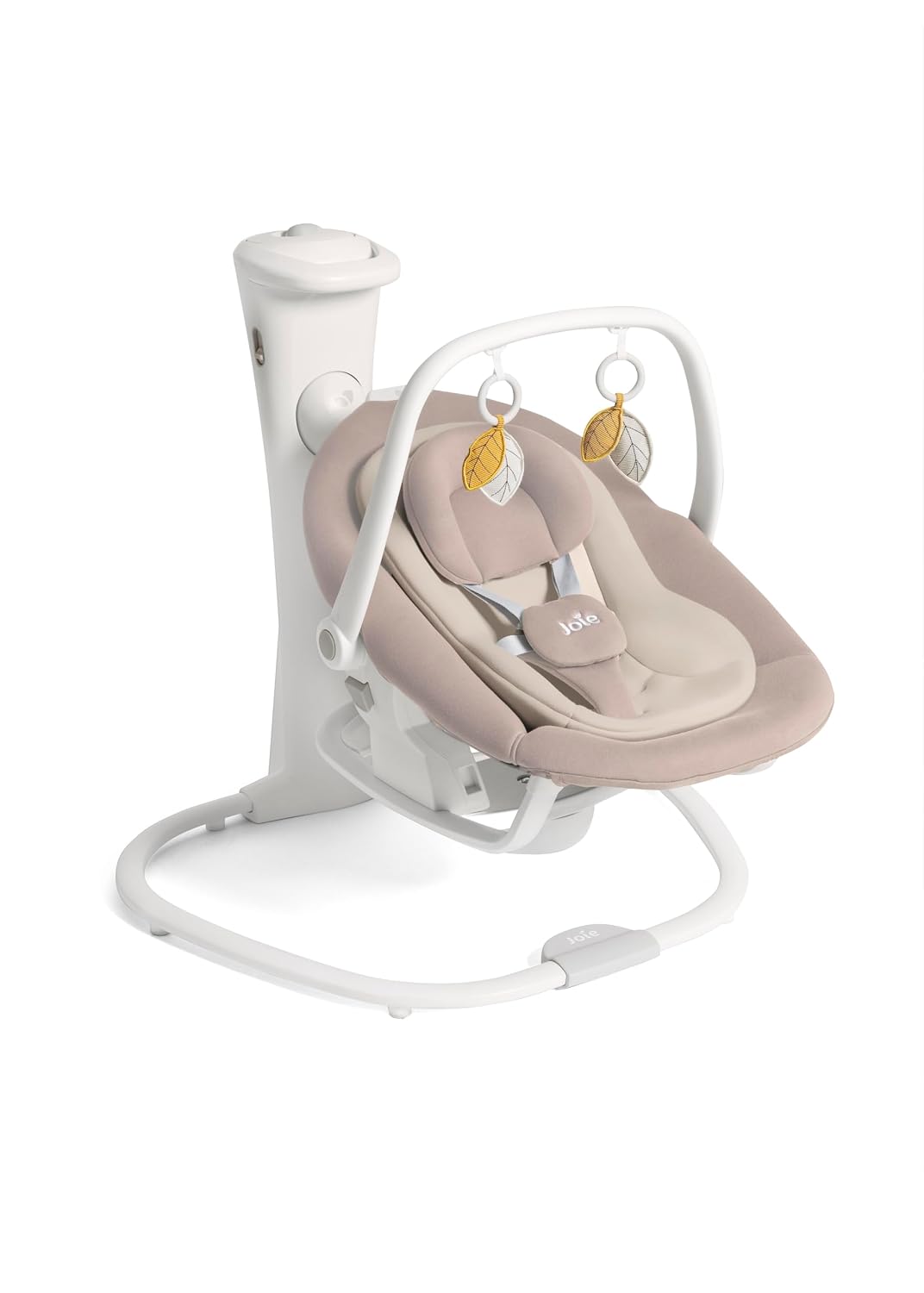 Joie whimsy™ Babywippe – Mit Aufziehmechanismus & abnehmbarer Wippe, Multi-Motion-Schaukelfunktion,