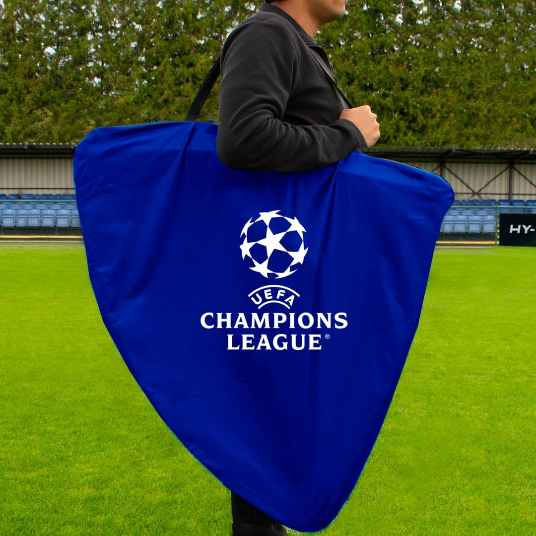 Offiziell Lizenziertes UEFA Champions League-Tor – 1,22 m x 0,91 m mit Zielscheibe, UCL tragbares Ne