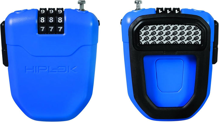 Hiplok FX Tragbares Kombinationskabelschloss Cyan, Cyan