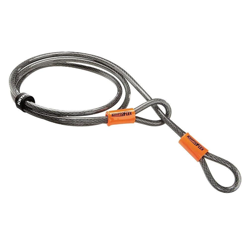 Kryptonite Kryptoflex Looped Cables Grösse 220 cm, Ø 10 mm 2018