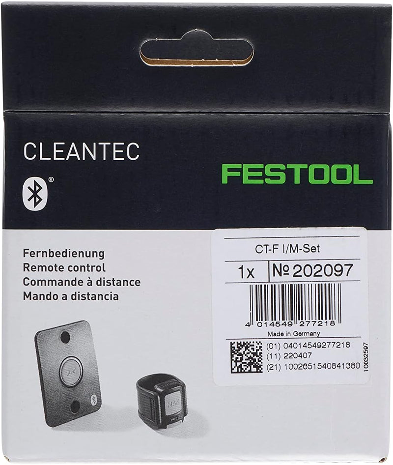 Festool Fernbedienung CT-F I/M-Set (mit Empfangsmodul (für CT 26, 36, 48)) Einzelbett, Einzelbett