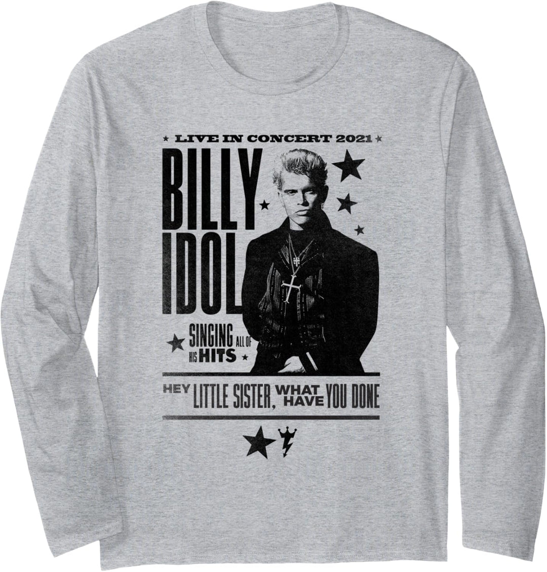 Billy Idol - Live In Concert Langarmshirt