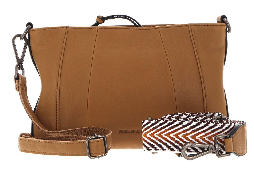 FREDsBRUDER Brevion Umhängetasche Leder 27 cm