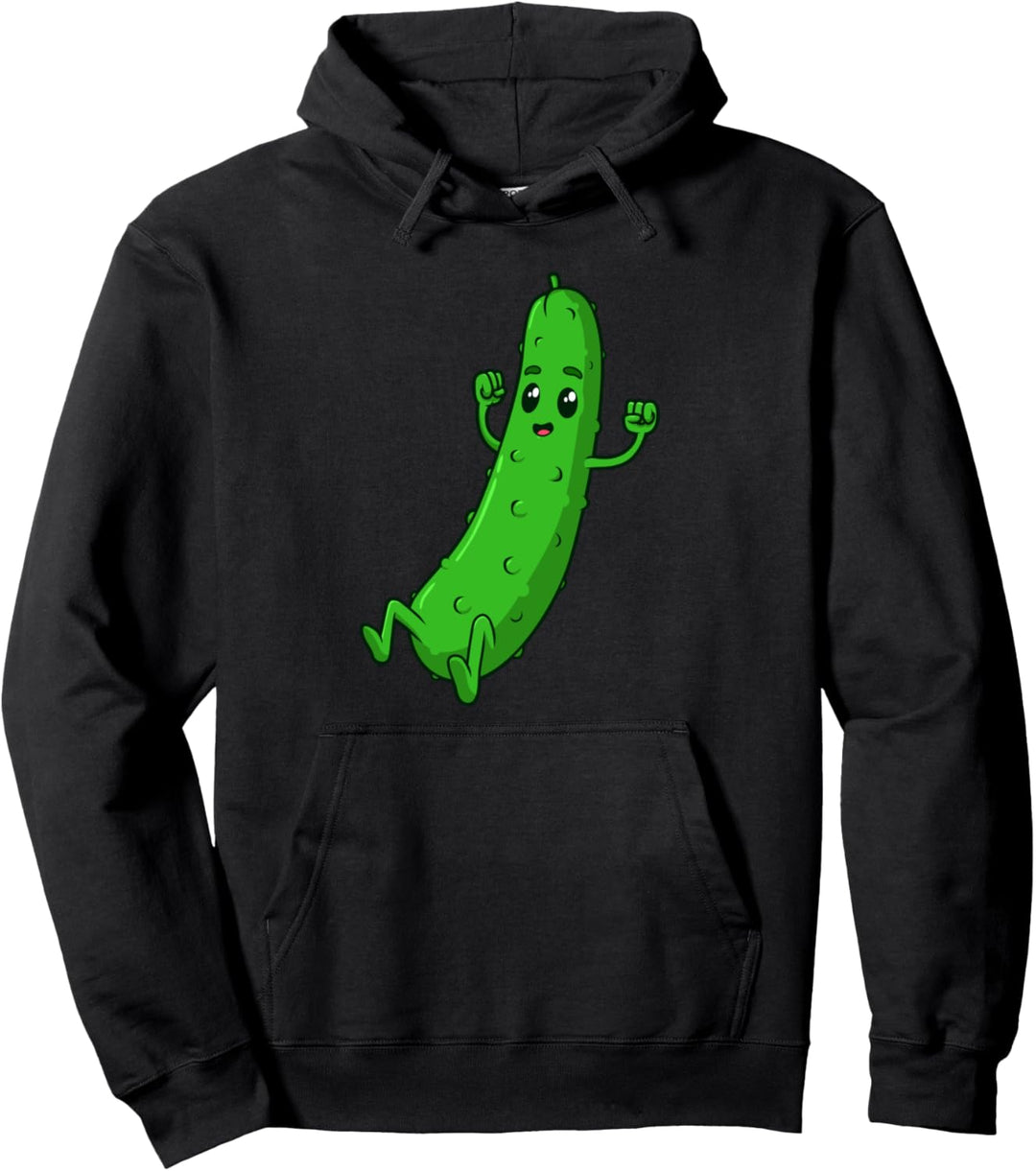 Comic Gurke Pullover Hoodie