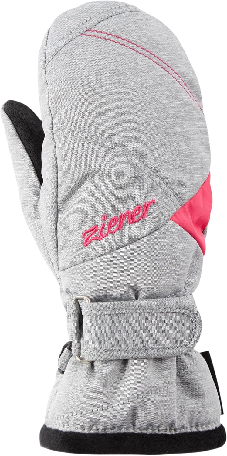 Ziener Mädchen LIA GTX MITTEN GIRLS glove junior Ski-Handschuhe 7 light melange, 7 light melange