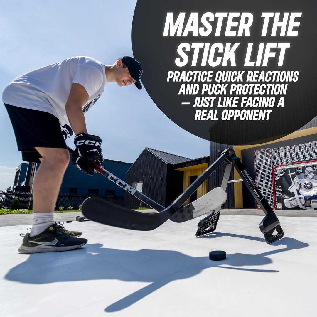 Better Hockey Extreme Pro Defender - Stickhandling Trainer - Versatile Training Aid for Skills and P