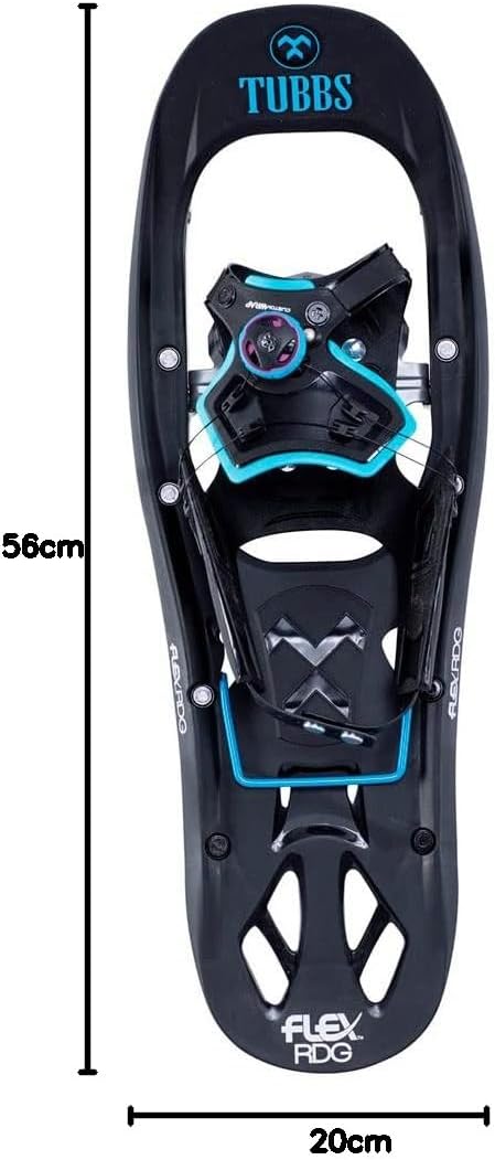 Tubbs Unisex – Erwachsene Flex Schneeschuhe 22'' (56 cm) schwarz mit