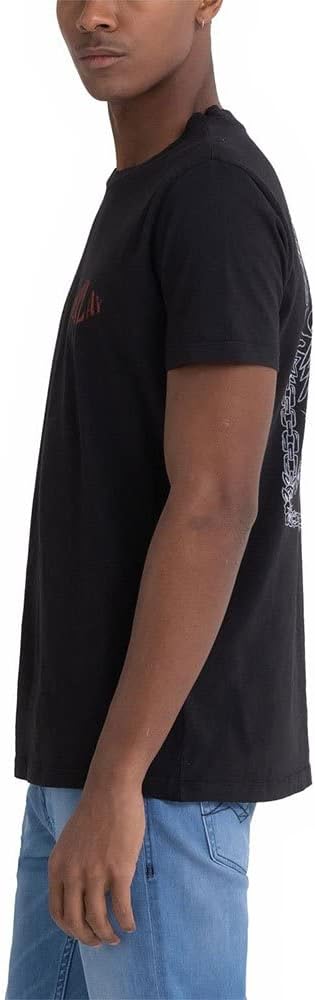 Replay Herren T-Shirt, Black 098