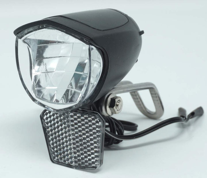 Fahrradlicht LED Scheinwerfer 75 Lux mit Sensor Schalter und Standlicht Fahrradlampe mit StVZO Zulas