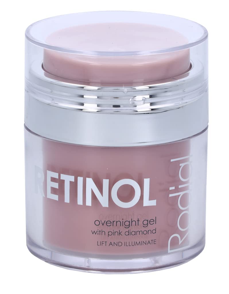 Rodial Retinol Overnight Gel 50 ml - Peptid-Komplex - Beruhigende Gel-Creme-Formel für ein verfeiner