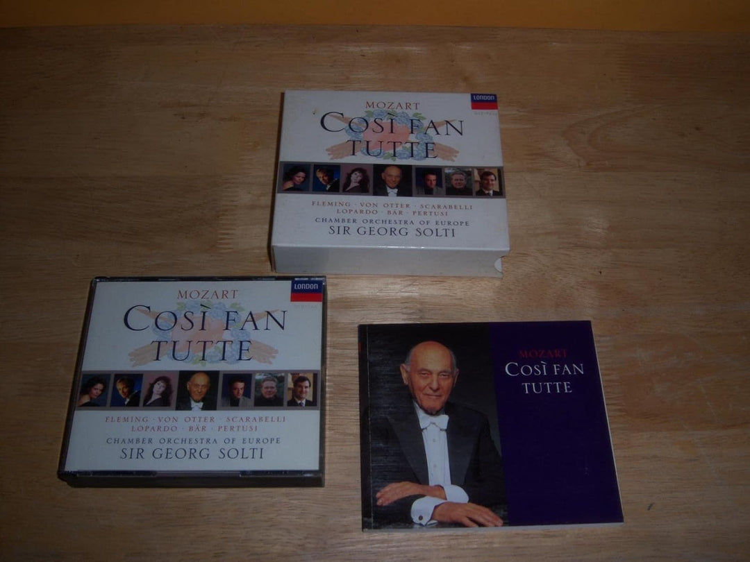 Cosi Fan Tutte (Ga), Audio-CD