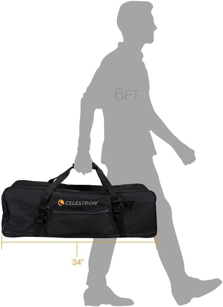Celestron 94028 34” Stativtasche – Aufbewahrungs- und Tragetasche für Stativ und Zubehör mit konfigu