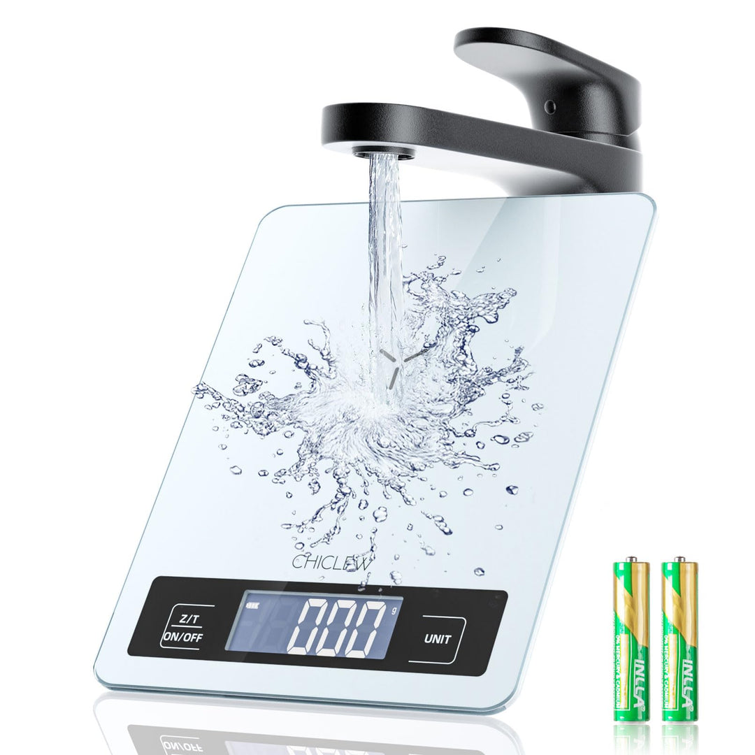 Digitale Küchenwaage Digitalwaage, 5KG Electronische Waage Küchen Digital bis zu 1-g-genau, Haushalt
