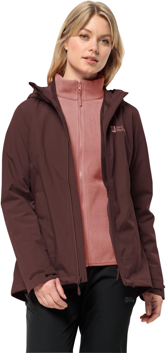 Jack Wolfskin Damen Moonrise 3in1 Jkt W Jacket M night blue, M night blue
