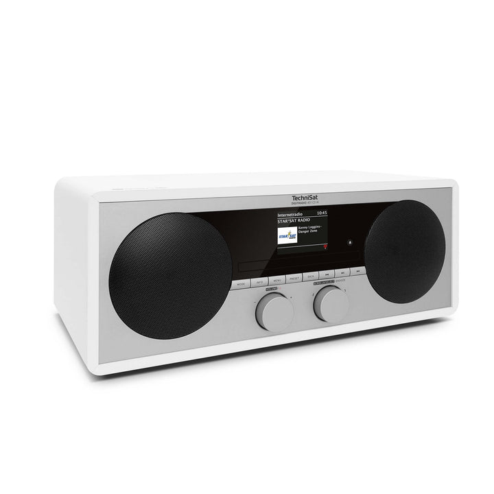 TechniSat DIGITRADIO 451 CD IR - Digital-, Internetradio mit CD-Player (DAB+, UKW, Stereo, AUXin, Bl