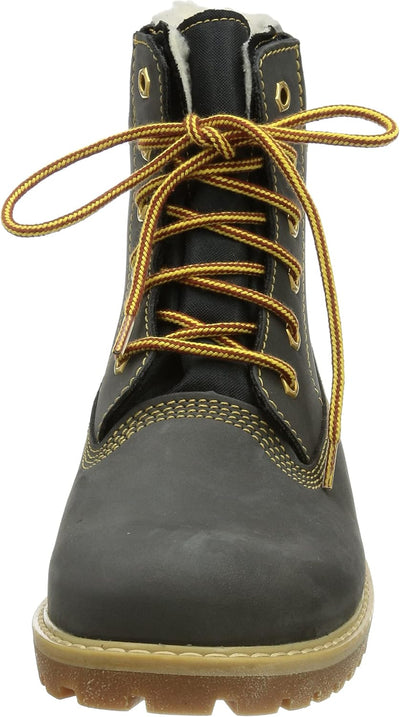 Däumling Jungen Timmy St-Andi-Aspen Kurzschaft Stiefel gefüttert 080031M 34 EU Schmal Grau, 34 EU Sc