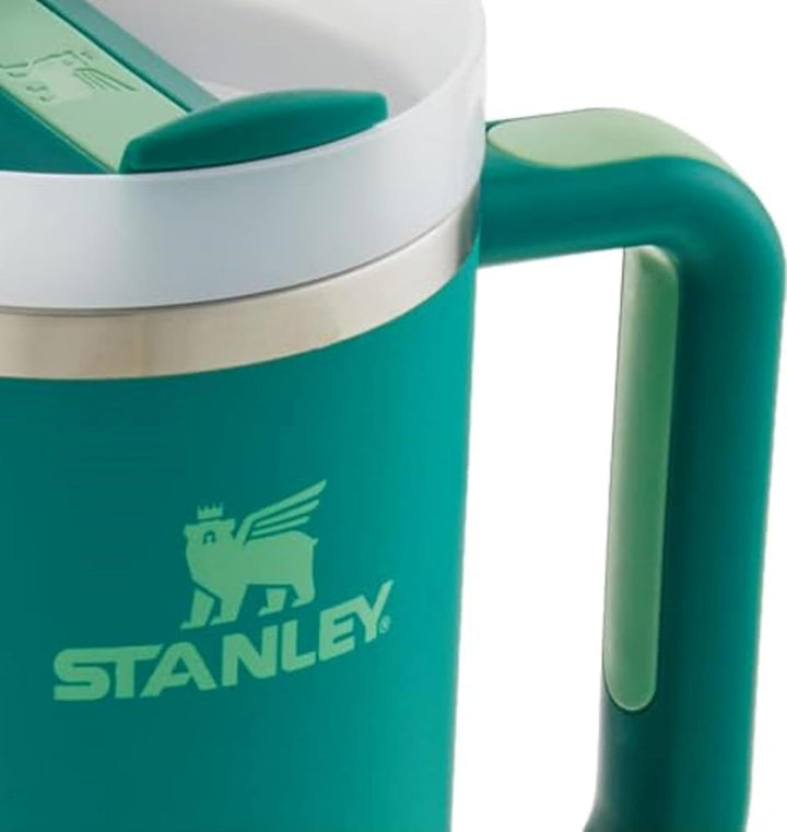 STANLEY Quencher H2.0 FlowState Vakuumisolierter Becher aus Edelstahl mit Deckel und Strohhalm für W