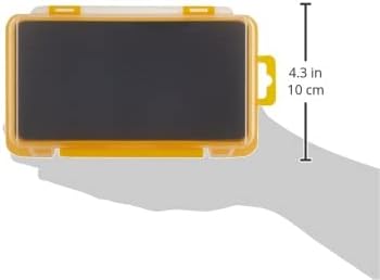 Meiho Slit Form Case J Yellow - 17.5x10.5x2.2cm - Slit Form C J Yellow