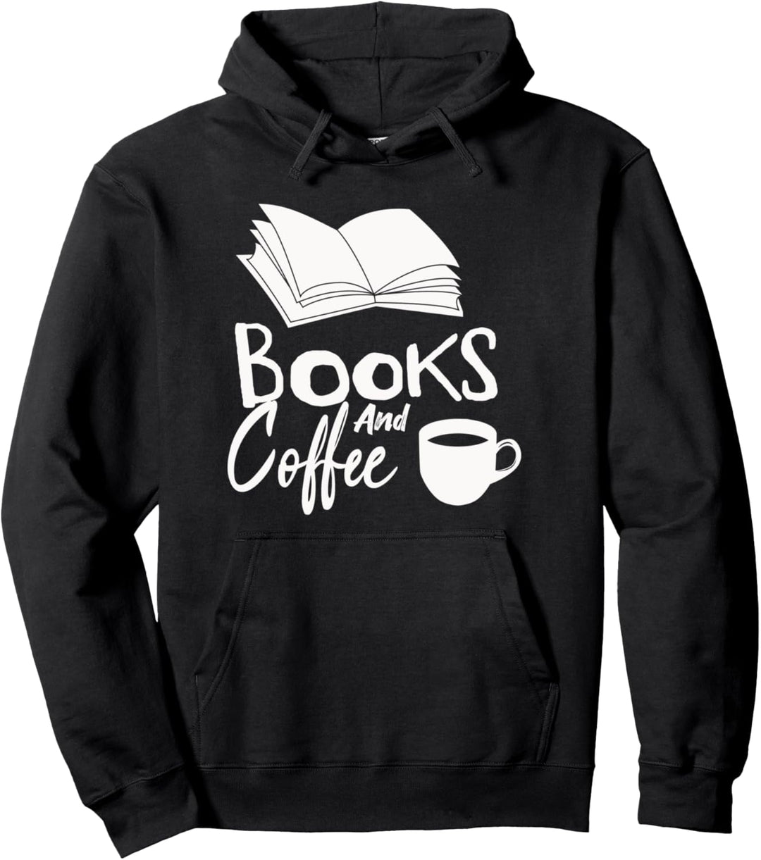 Kaffeetrinker Bücher und Koffee Kaffeepause Coffein Morning Pullover Hoodie