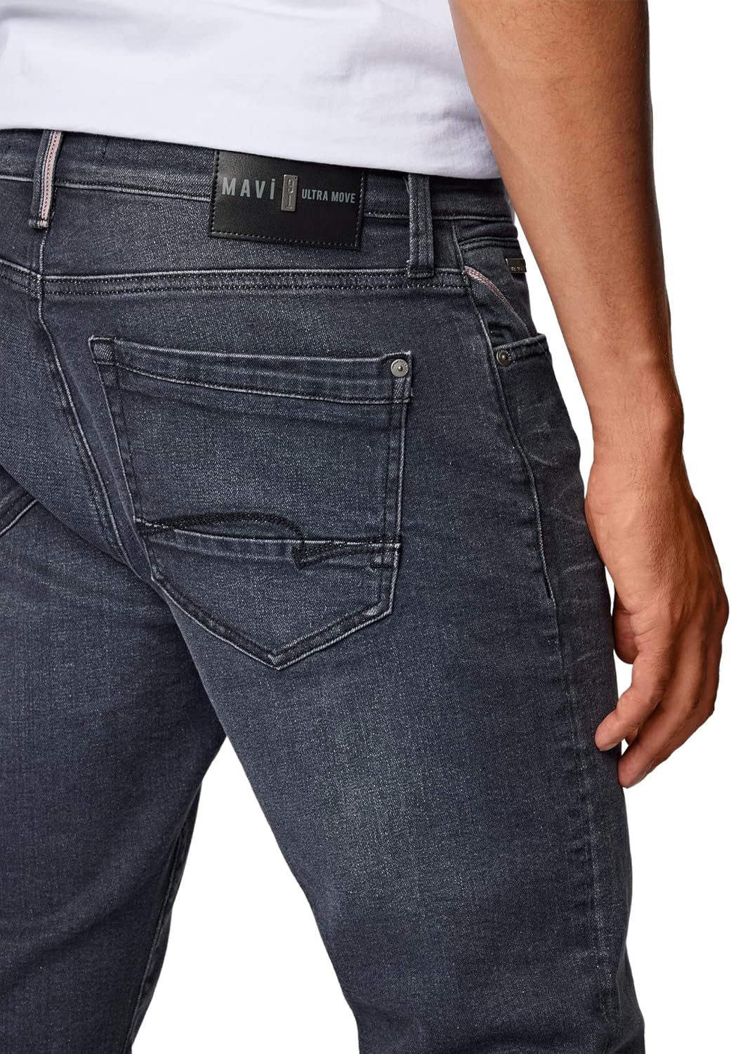 Mavi Herren Chris Jeans 26W / 32L Authentic Smoke Ultra Move, 26W / 32L Authentic Smoke Ultra Move