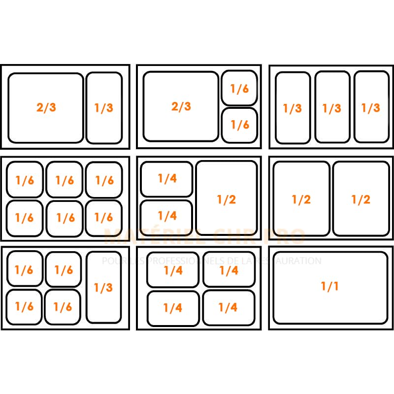 Bartscher Wasserbad / Bain Marie 3x 1/3GN, 150 mm tief - 200233