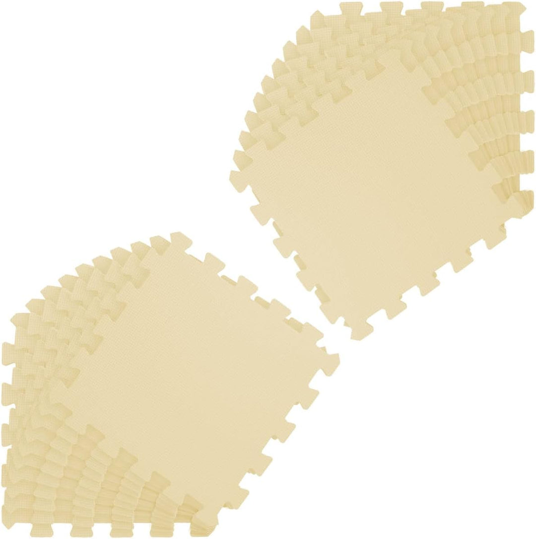 LittleTom 18 Teile Spielmatte Baby Puzzlematte ab Null - 30x30 Krabbelmatte Baby - Spielmatte Kinder