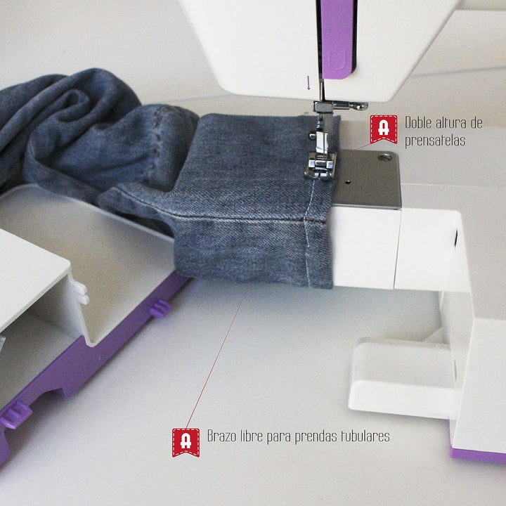 Maquina Coser Alfa Style40 Lila