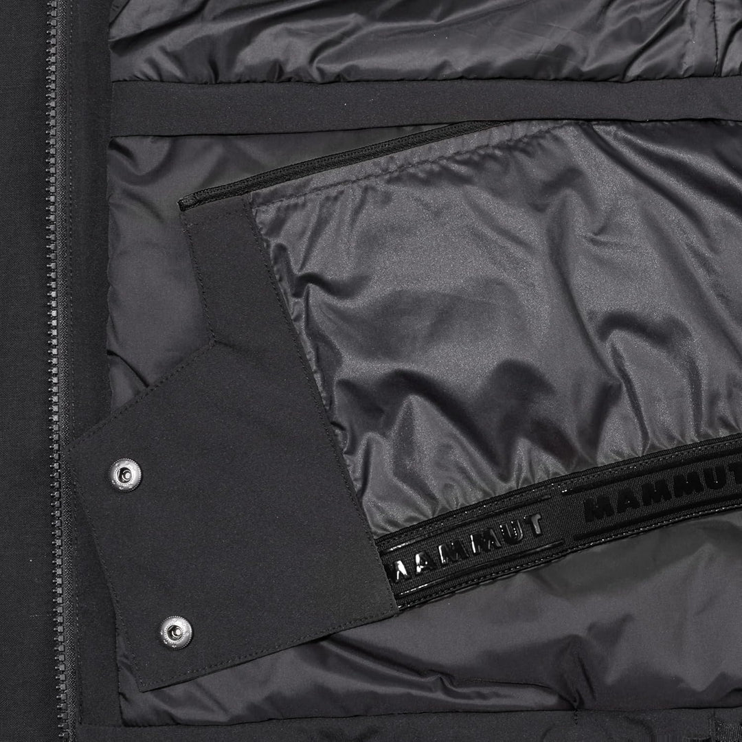 Mammut Damen Stoney Hardshelljacke mit Kapuze XXL Schwarz, XXL Schwarz