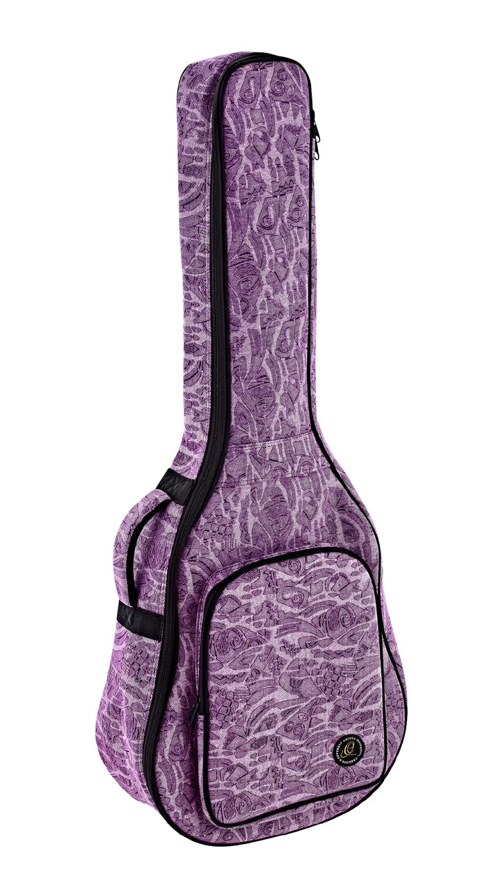 ORTEGA Gigbag für 4/4 Gitarre - Denim Look Purple (OGBCL-PUJ) Denim Purple, Denim Purple
