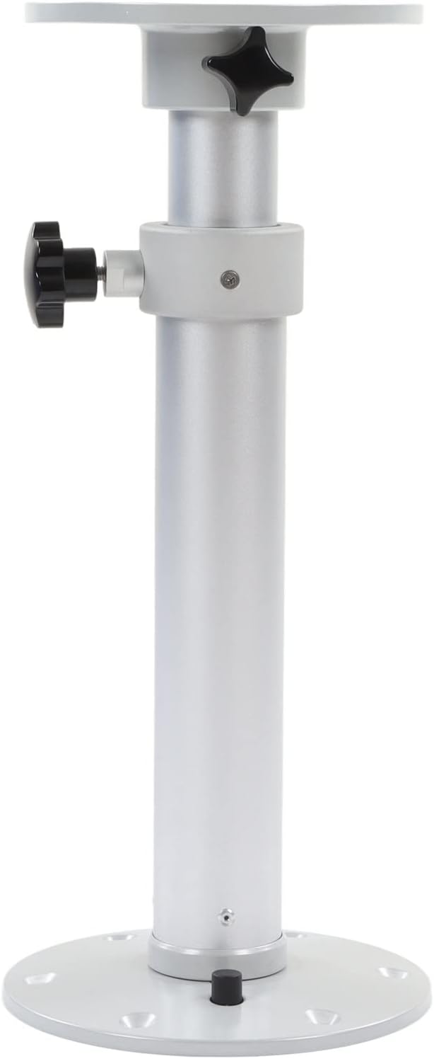 Tischbein, Standfuss 460 Bis 700 Mm, Verstellbar, 360 ° Drehbar, für Wohnmobil, Wohnmobil, Wohnwagen