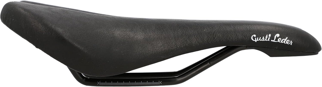 Gusti Fahrradsattel Leder - Geraint T. Fahrradsattel Ledersattel weich Sattel Fahrrad Rennrad Echtes