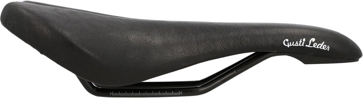Gusti Fahrradsattel Leder - Geraint T. Fahrradsattel Ledersattel weich Sattel Fahrrad Rennrad Echtes