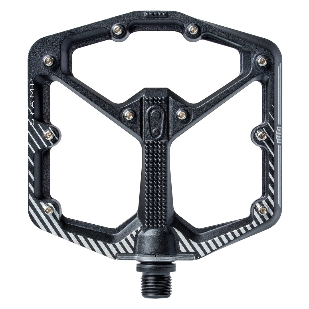Crankbrothers Stamp Flat BMX/MTB Fahrradpedal – Plattform-Fahrradpedal, minimales Profil, Verstellba