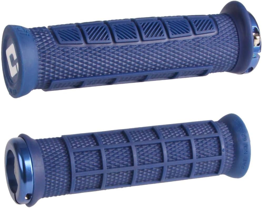 ODI Elite Pro Lock-On MTB Handles, Green/Black, 130 mm rot, rot