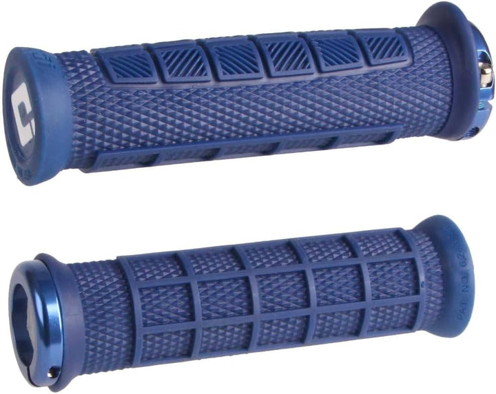 ODI Elite Pro Lock-On MTB Handles, Green/Black, 130 mm rot, rot
