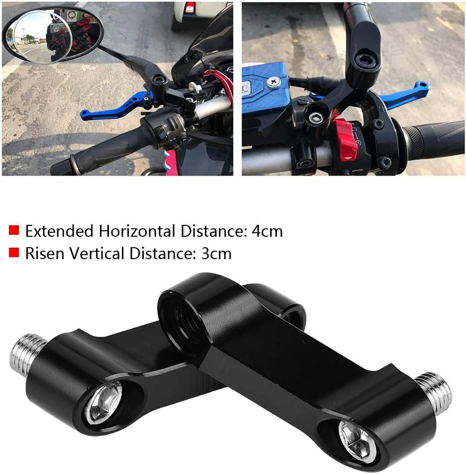 10mm 8mm Motorrad R¨¹ckspiegel Extender Motor R¨¹ckspiegel Rise Adapter