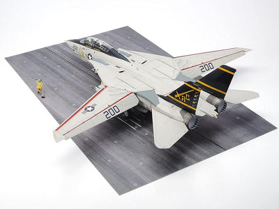 TAMIYA 61122 1:48 Grumman F-14A Flzg-Trägerstart Spä. -originalgetreue Nachbildung, Plastik Bausatz,