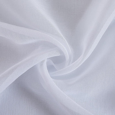MIULEE 2er Set Sheer Voile Vorhang mit Ösen Transparente Gardine aus Voile Polyester Ösenschal Trans