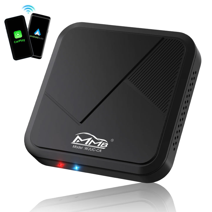 Wireless Apple CarPlay, 2-in-1 Zweikanal, Android Autoadapter, BT5.2, 5,8 GHz WLAN, Für iPhone Und A
