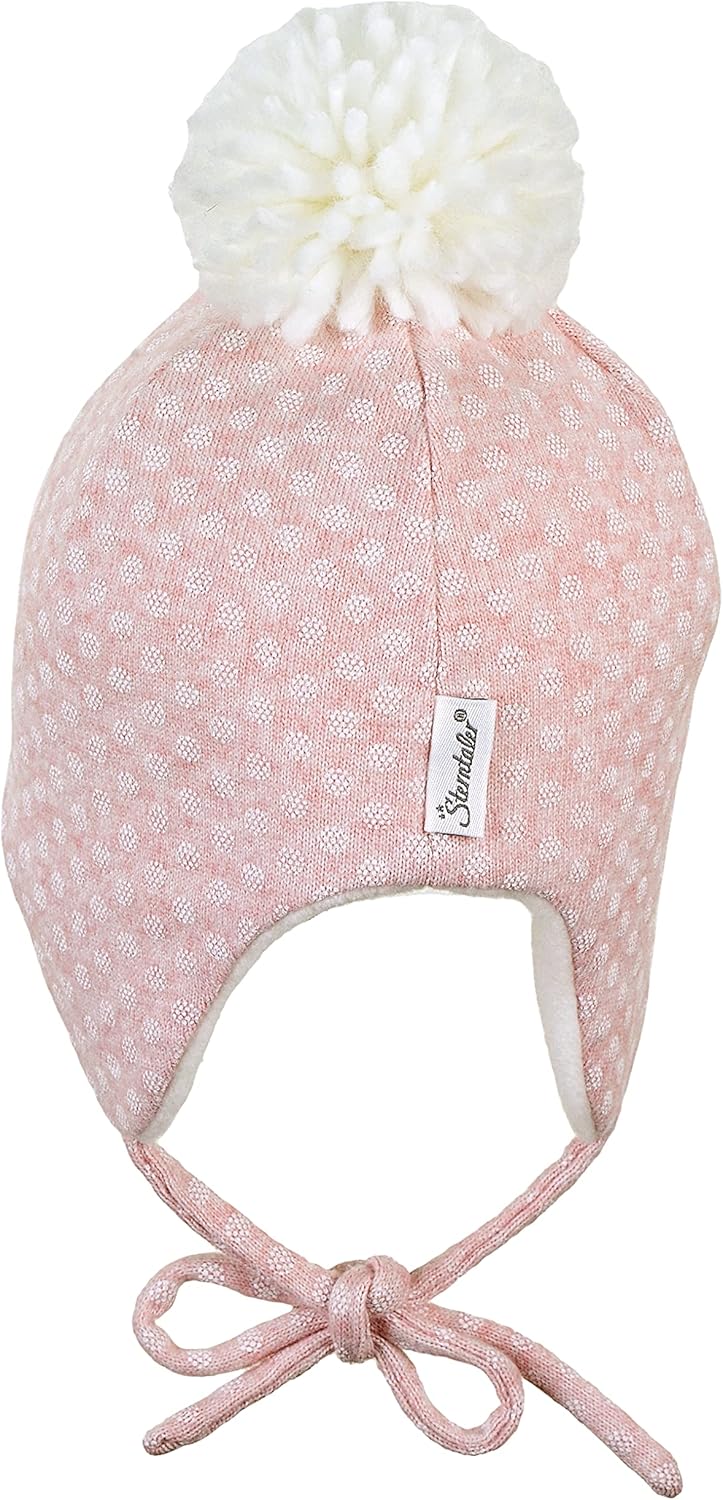 Sterntaler Baby Mädchen Mütze Baby Inkamütze Punkte 53 Rosa, 53 Rosa