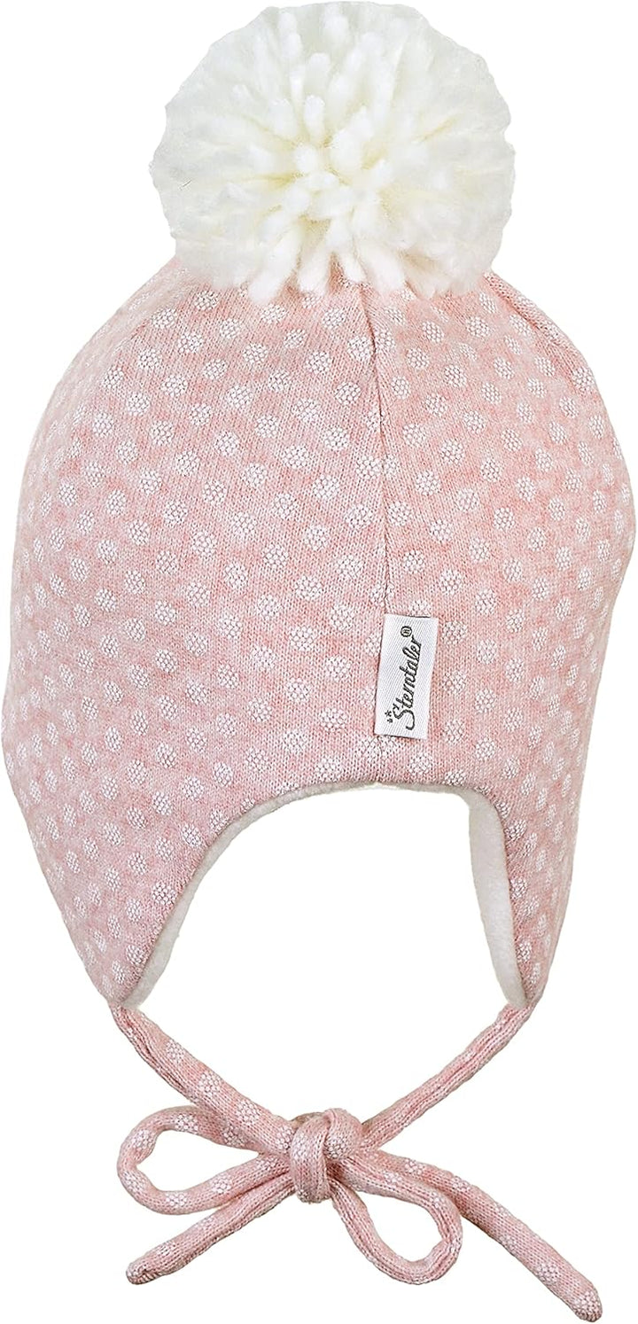 Sterntaler Baby Mädchen Mütze Baby Inkamütze Punkte 53 Rosa, 53 Rosa