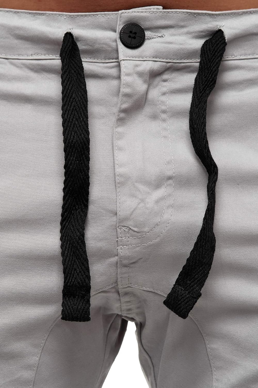 Tazzio Cargohose Herren Cargo Hose Jogger Chino Regular Fit Jeans 18525 34 Grau
