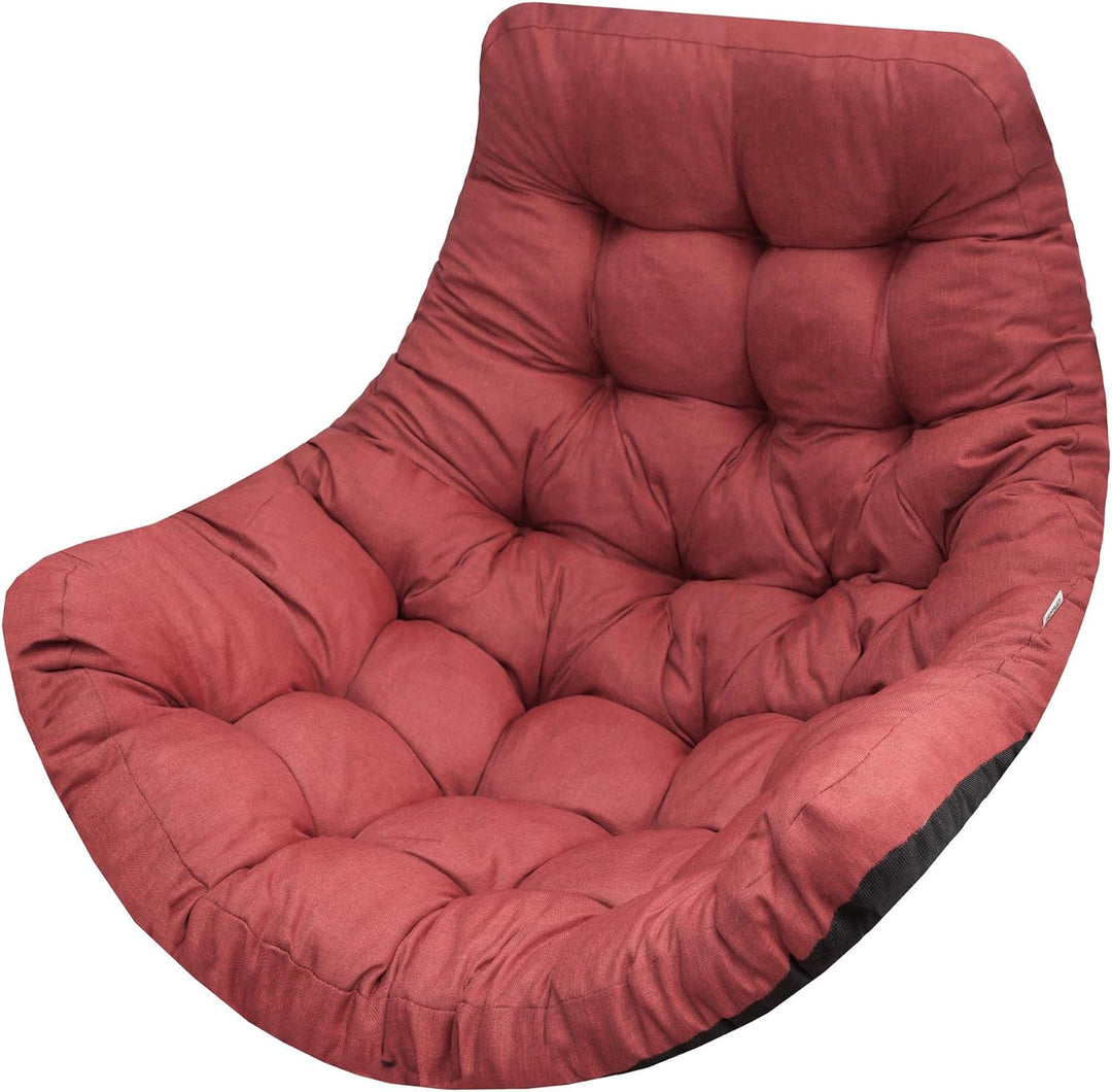 Bjird Hängesessel Kissen, Polster, Auflage für Polyrattan & Rattan Hängeschaukel, Sitzauflage für Hä