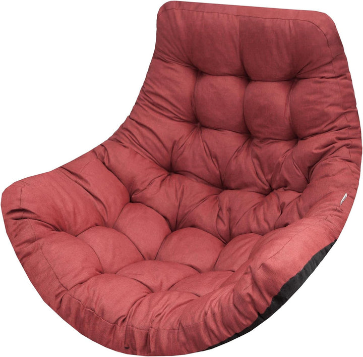 Bjird Hängesessel Kissen, Polster, Auflage für Polyrattan & Rattan Hängeschaukel, Sitzauflage für Hä