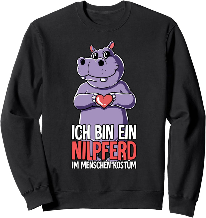 Ich Bin Ein Nilpferd Sweatshirt
