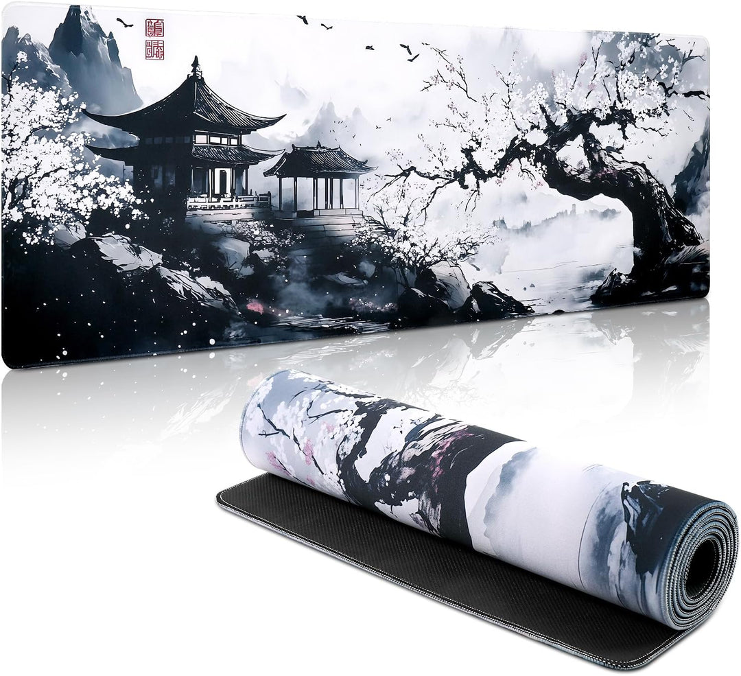 XXL Gaming Mauspad - 1200 x 400mm Mousepad - Schunterlage Large Size - verbessert Präzision und Gesc
